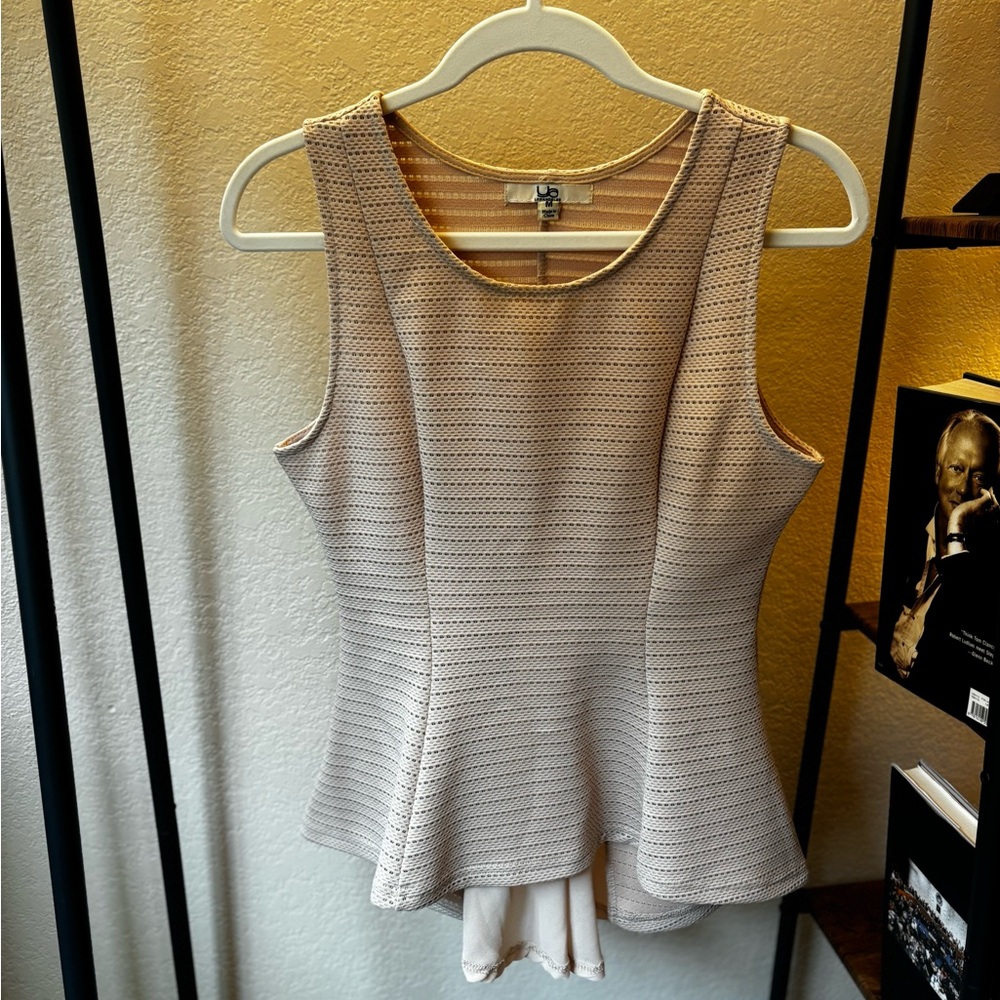 Elegant Pink Sleeveless Top